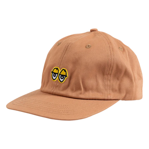 Krooked Eyes Hat - Tan / Gold