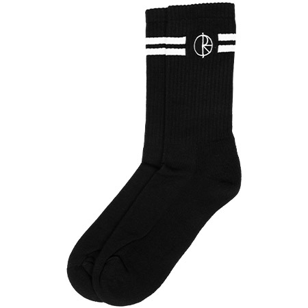 Polar Skate Co - Stroke Logo Socks - Black