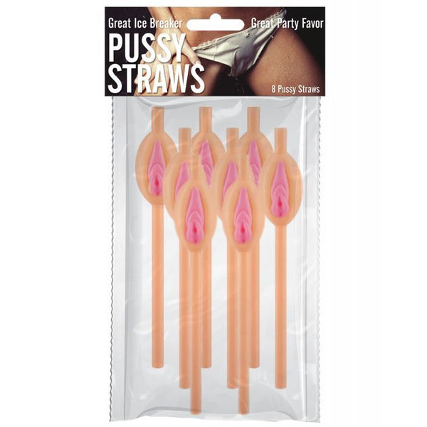 Pussy Straws - Pack of 8