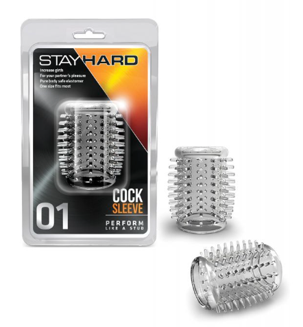 Blush Stay Hard Cock - Clear