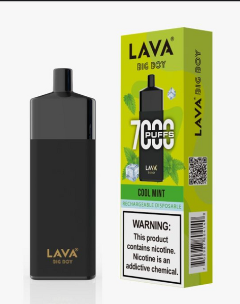 Lava Big Boy | 7000 Puffs | Rechargeable Nicotine Vaporizer EastWestNovelty Lava Big Boy | 7000 Puffs | Rechargeable Nicotine Vaporizer EastWestNovelty