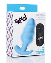 Bang! 21X Vibrating Butt Plug w/Remote Control