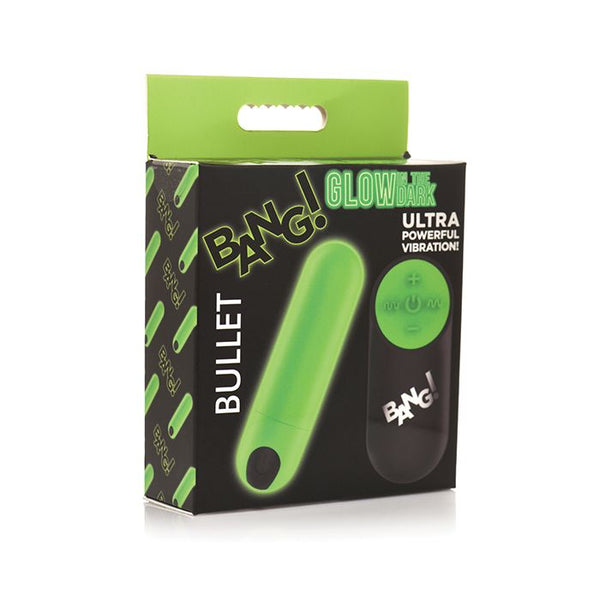 Bang! Glow in the Dark 21X Remote Controlled Bullet EastWestNovelty Bang! Glow in the Dark 21X Remote Controlled Bullet EastWestNovelty