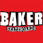 Baker Skateboards - Logo Deck 7.3 Red/White