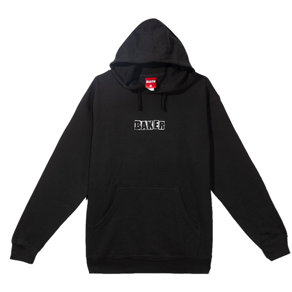 Baker Skateboards - Logo Hooded Sweatshirt - Black