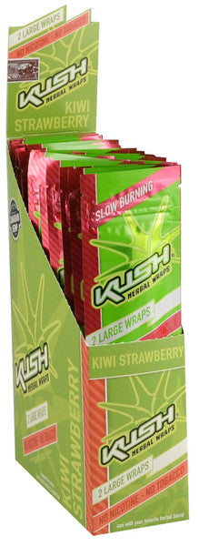 Kush Canadian Hemp Wraps - Kiwi Strwberry