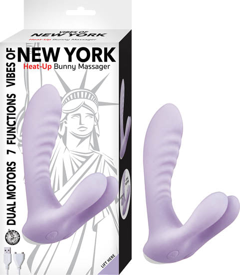 Vibes Of New York Heat-Up Bunny Massager
