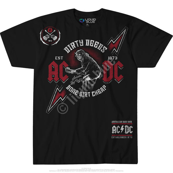 AC-DC Australian Hard Rock Black T-Shirt