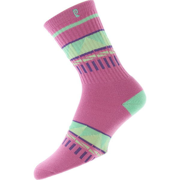 Psockadelic Aggro Crew Socks - Purple / Pink