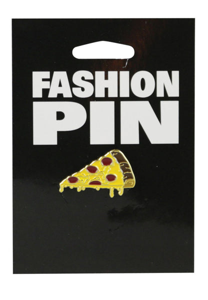 Lapel Pin - Melting Pizza Slice / 1"