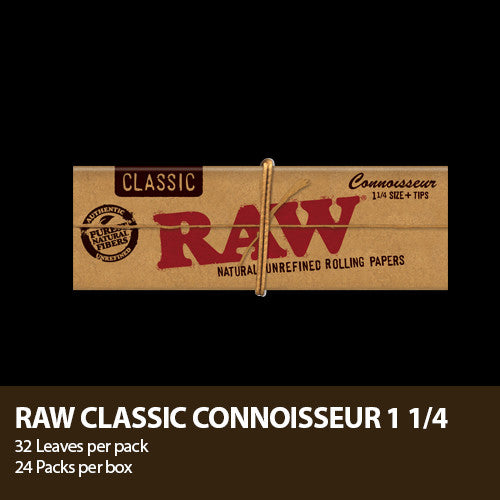 RAW Connoisseur Paper w/ Tips