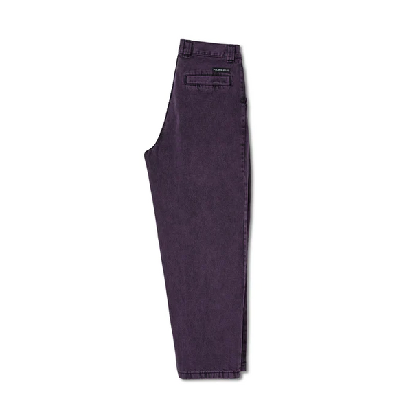 Polar Skate Co - Grund Chino Denim Pants - Purple Black (32/32)