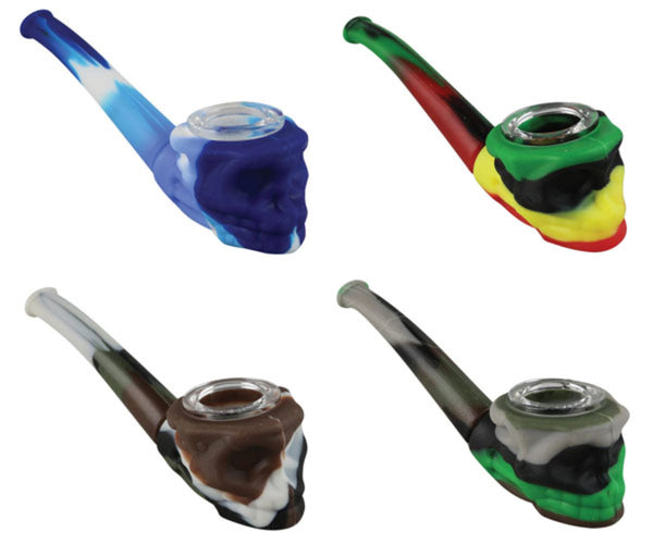 Silicone Skull Handpipe