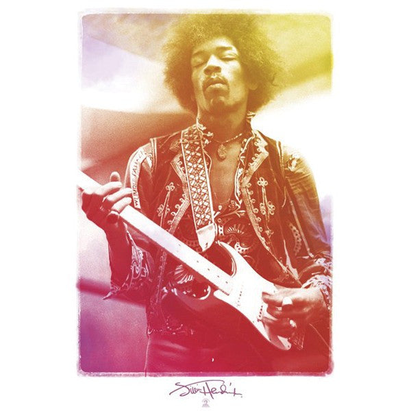 Jimi Hendrix Legendary Poster