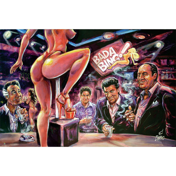 Bada Bing: Art By Dano Poster | 36" x 24"