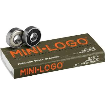 Mini Logo Bearings - Single Set of 8