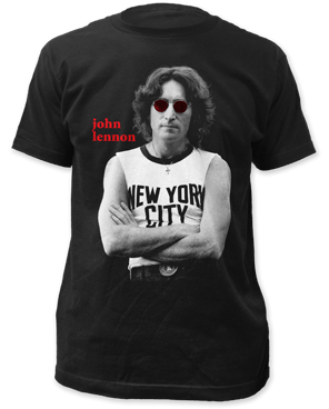 John Lennon NYC B&W T-Shirt