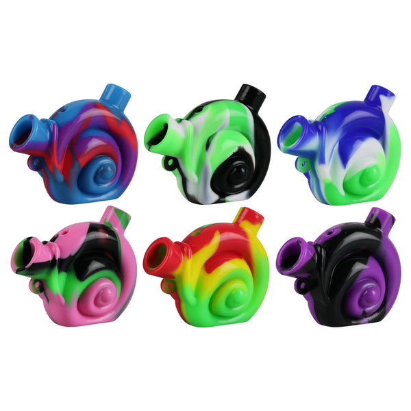 Silicone Nautilus Bubbler