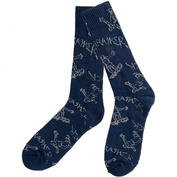Thrasher - Gonz Logo Pattern Socks - Navy