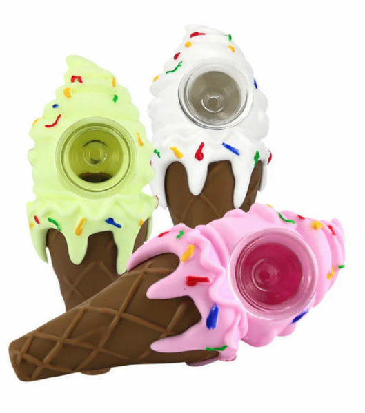 Ice Cream Pipe - Silicone 4"