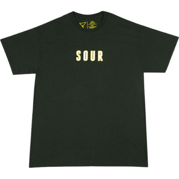 Sour Skateboards - Army T-Shirt - Forest Green