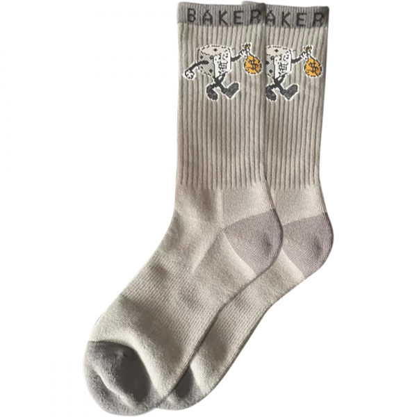 Baker Skateboards - Dice Crew Socks - Grey