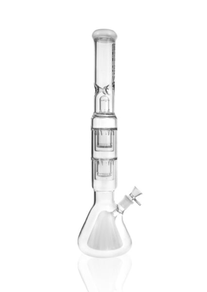 Pulsar Triple Chamber Glass Beaker Water Pipe | 21.5" | 19mm F