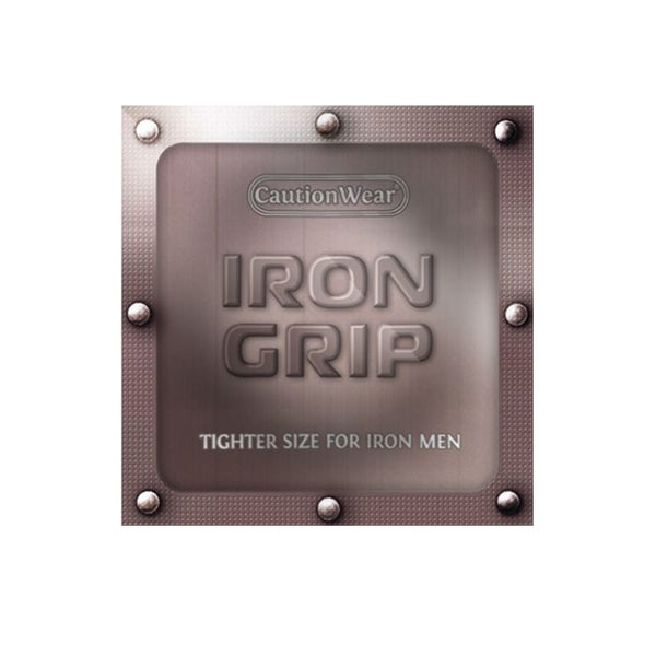 Caution Wear Iron Grip Snug Fit Condoms - Pack of 3