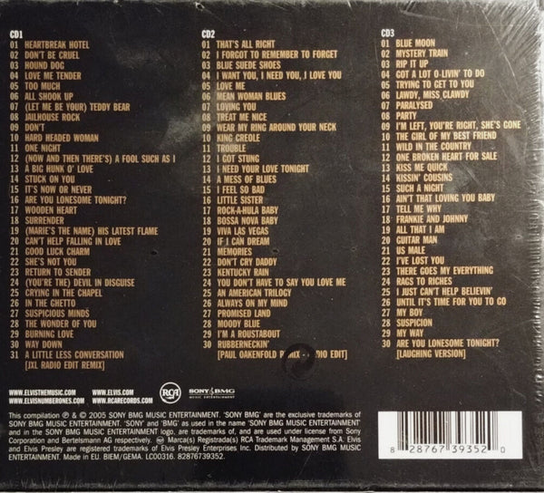 Elvis Presley HitStory 3-CD Set RCA