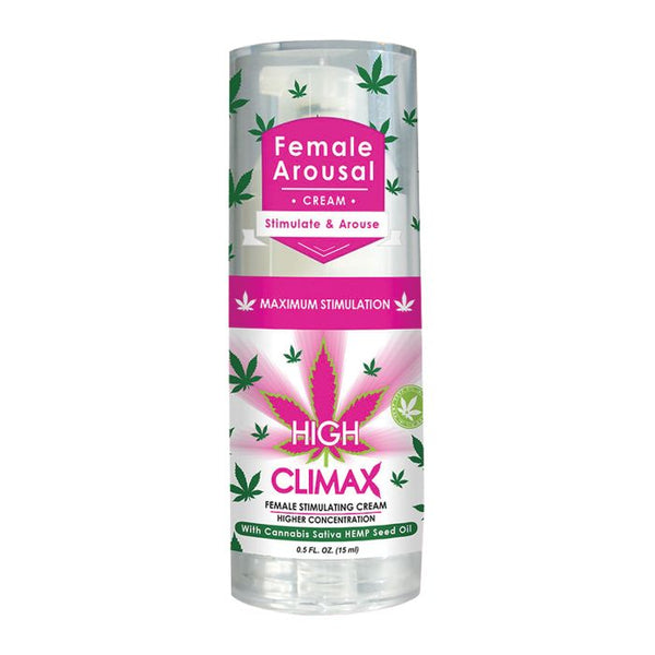 High Climax Female Stimulant w/Hemp Seed Oil - .5 oz
