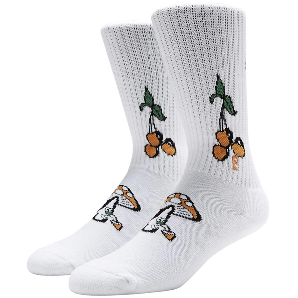 Psockadelic - Flash Orange Crew Socks