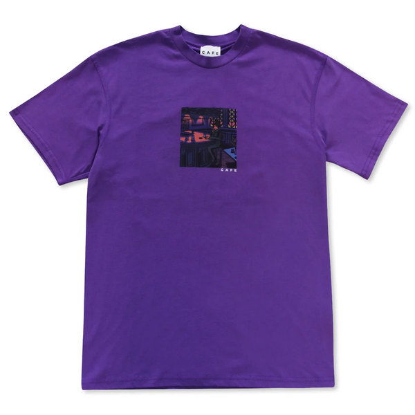 Skateboard Cafe - Barfly T-Shirt - Purple