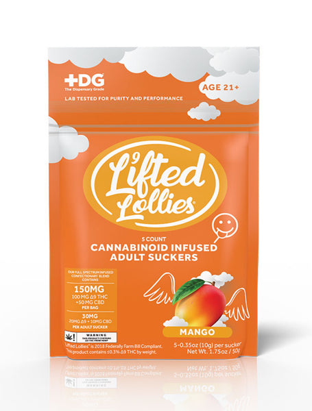 Lifted Lollies - Cannabinoid Infused Adult Lollipops (Suckers)