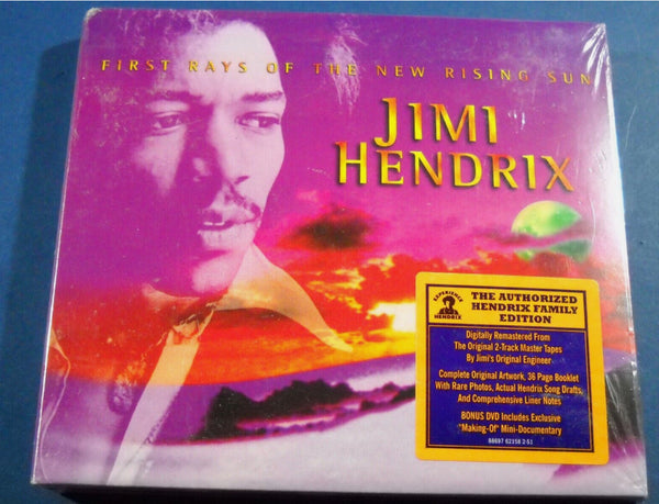 Jimi Hendrix First Rays Of The New Rising Sun CD/DVD Set