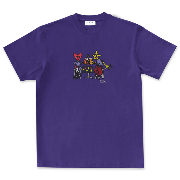 Skateboard Cafe - Cheers T-Shirt - Purple