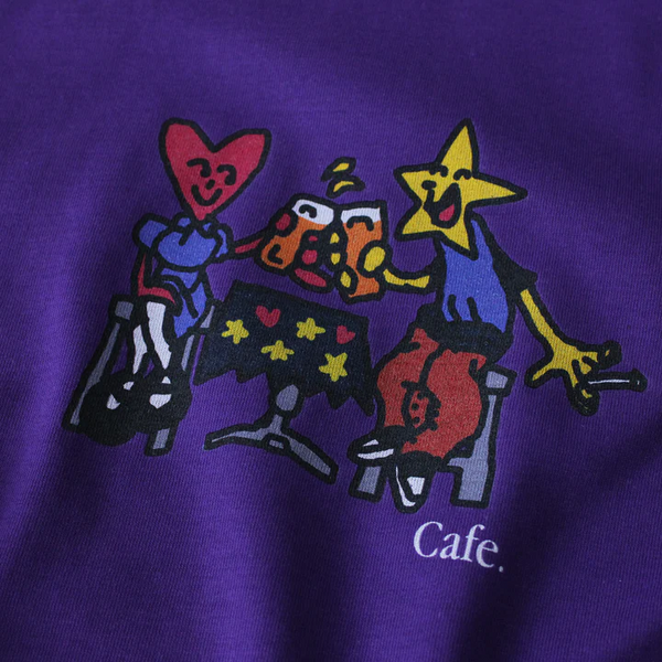 Skateboard Cafe - Cheers T-Shirt - Purple