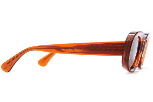 Crap Eyewear Sunglasses - The Bikini Vision - Crystal Bourbon Bio / Polarized G15