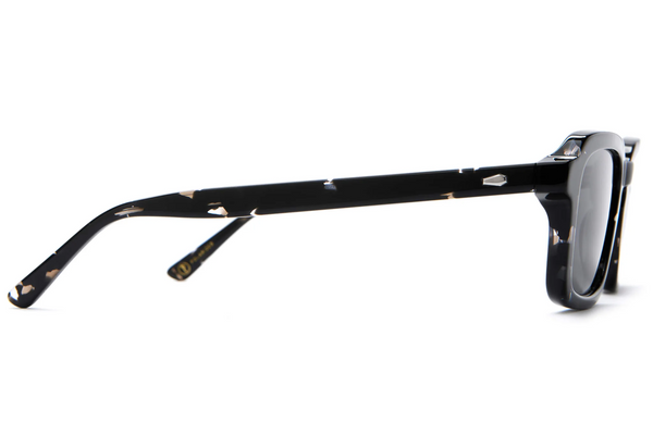 Crap Eyewear Sunglasses - The Heavy Tropix - Black Tortoise Bio / Polarized Grey