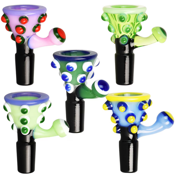 Crazy Eyes Herb Slide - 14mm - Asst. Colors