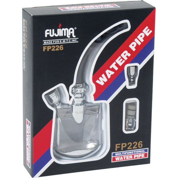 Fujima Tobbcco Water Pipe Silver Finish