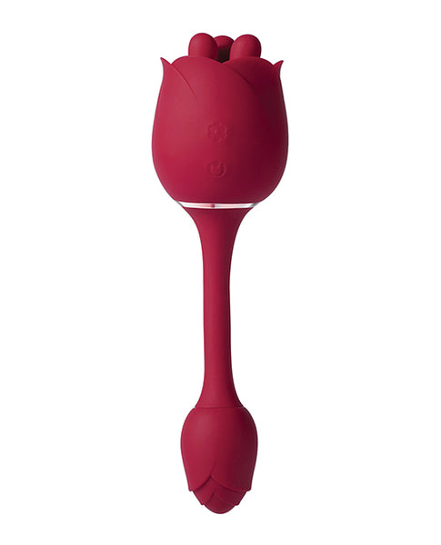 Roseann Double Ended Rose Toy Vibrator