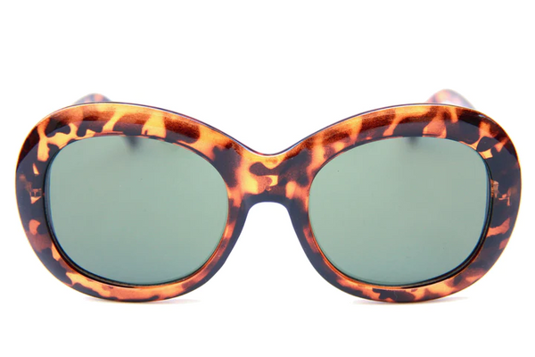 Happy Hour Shades - Bikini Beach Sunglasses - Tortoise - G15 Lens
