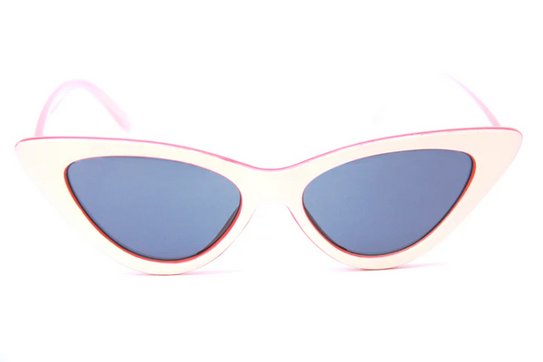 Happy Hour Shades - Space Needle Sunglasses - Cream / Red