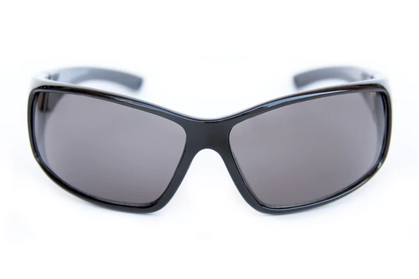 Happy Hour Shades - Alligator Braces Sunglasses - Black