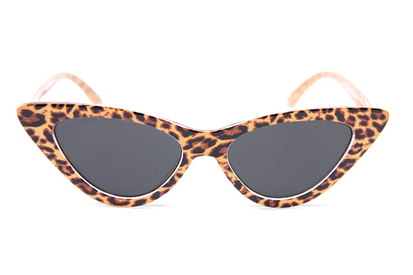 Happy Hour Shades - Space Needle Sunglasses - Leopard