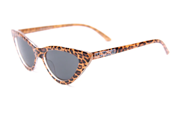 Happy Hour Shades - Space Needle Sunglasses - Leopard