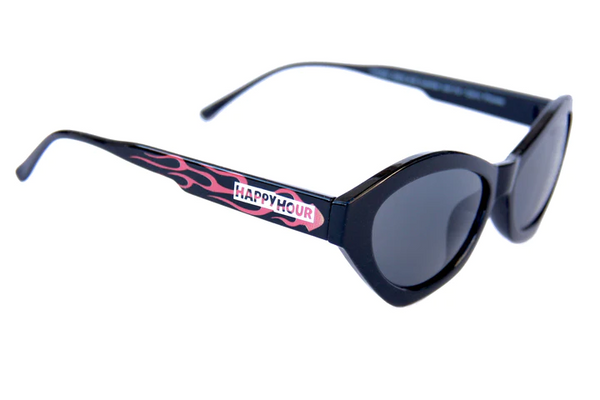 Happy Hour Shades - Mind Melters Sunglasses - Black Flame