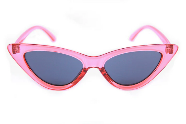 Happy Hour Shades - Space Needle Sunglasses - Clear Gloss Red