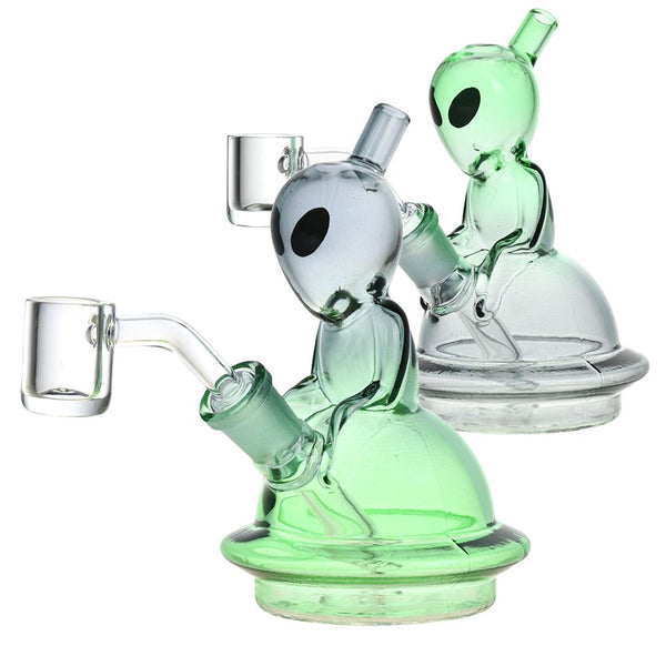 Interstellar Traveler Glass Dab Rig | 5" | 14mm F