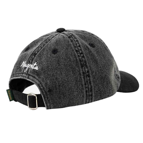 Magenta Skateboards - Chess Dad Hat - Black Denim